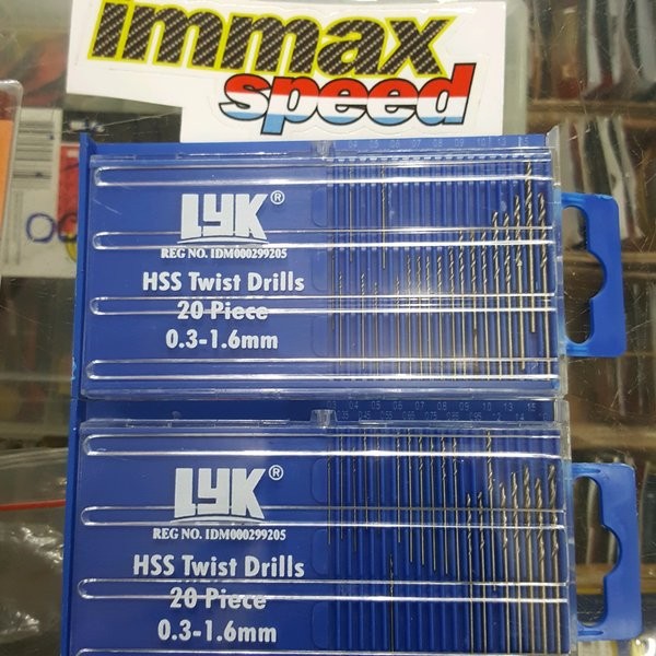 Rojokan Spuyer Mainjet Pilotjet Microbox 20Pc 0.3Mm - 1.6Mm Lyk Mj Pj Main Jet Pilot Nozzle Bor Rojo