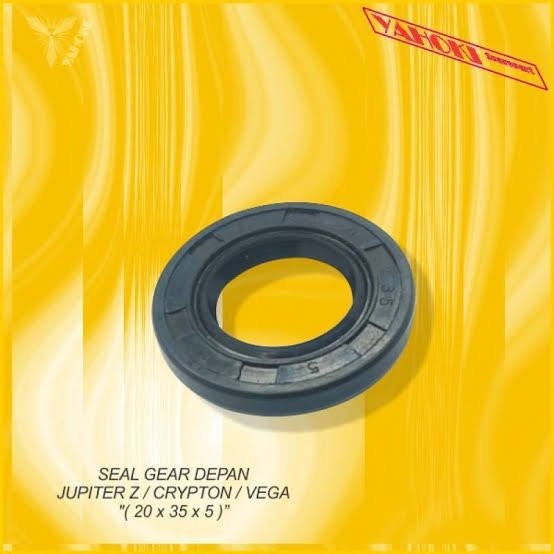Oil Seal Gear Gir Depan Jupiter Z Vega Cripton 20X35X5 20-35-5 20 35 5 20335-201-31043 Original Nok 