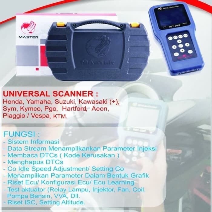 Scanner Motor Injection Mst 100P Scaner Mst 100 P Termurah Langka