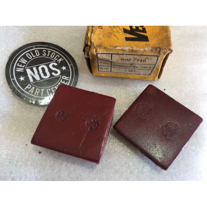 Kampas Disc Pad Yamaha Rx125 Rx 125 Rx 125 Twin Japan Quality Nos Termurah Langka