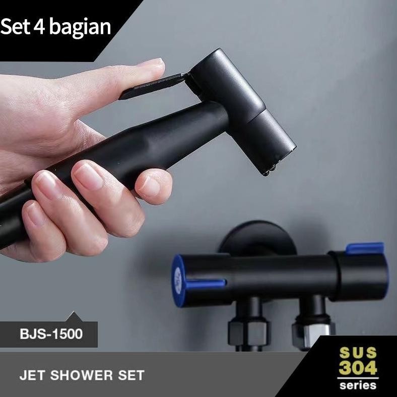 dap Jet Shower Toilet Bidet Shower Cebok Sower Spray Toilet Spray Bidet Black Bidet Set Spray Sempro