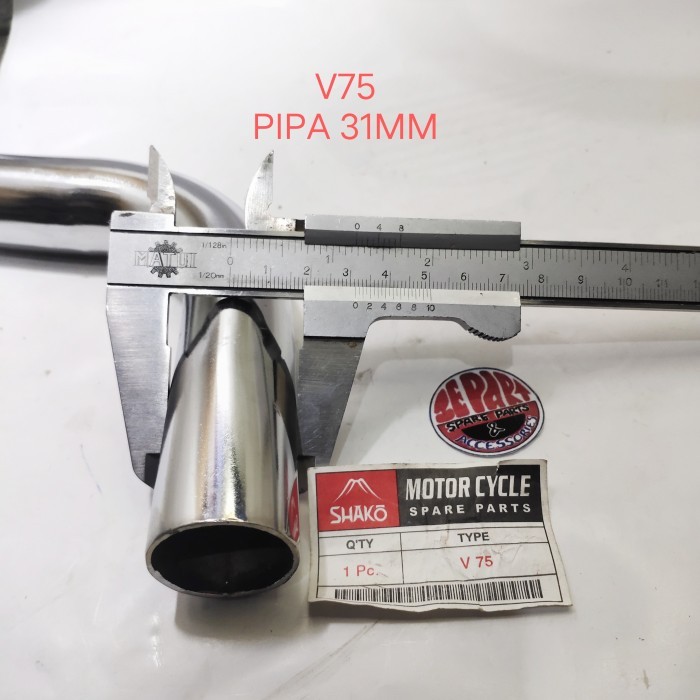 Leher Knalpot V75 - Leher Knalpot Yamaha V 75 Termurah Langka