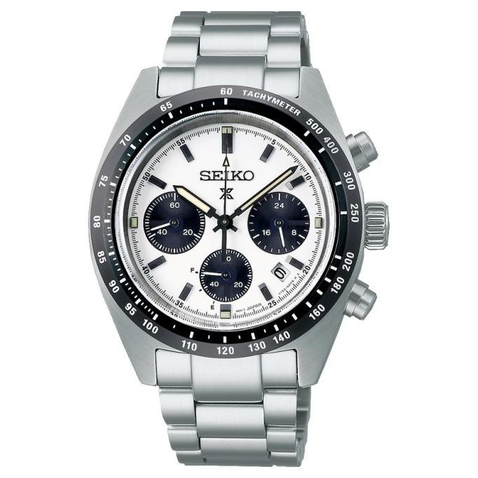 Promo Seiko Man Prospex Solar Chronograph Panda Ssc813P1 Ssc813P1