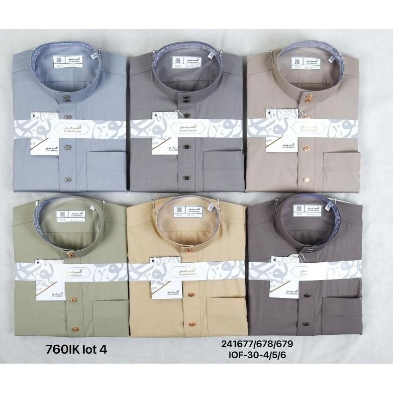 geo GAS/ JUBAH AL HARAMAIN WOLL PREUM NON MANSET IMPORT