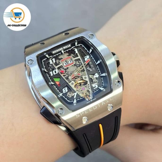 Murah Jam Tangan Rm40-01 Swiss Matic Dial 42Mm