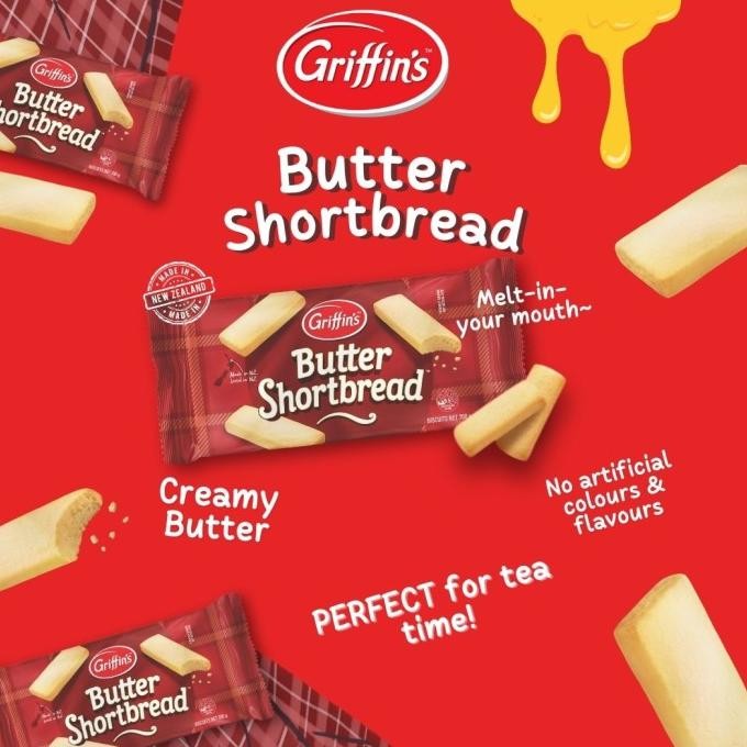 

READY STOCK GRIFFIN'S BUTTER SHORTBREAD !!!!!