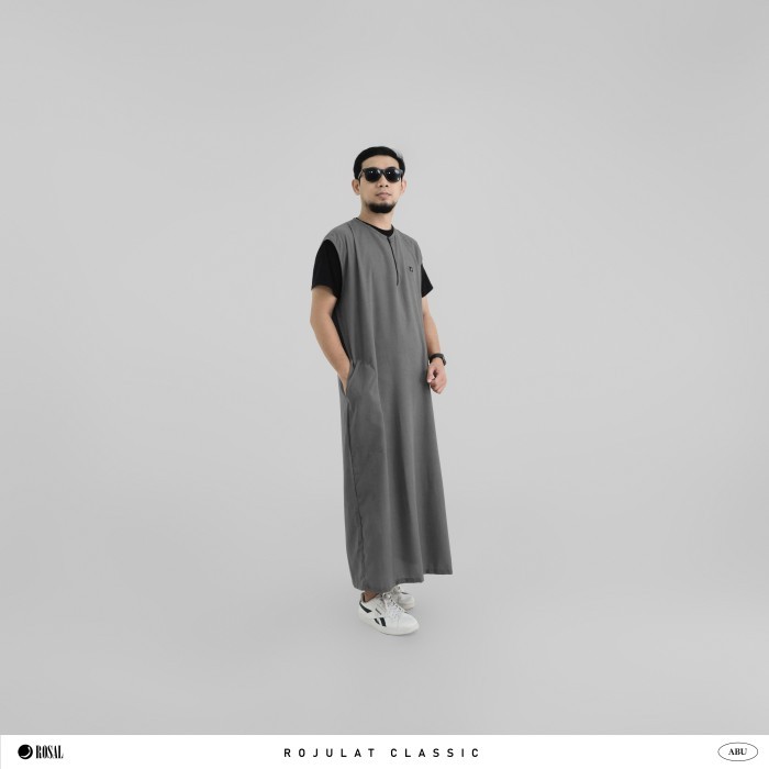 jubah rompi gamis rompi pria rojulat classic rosal rompi jubah sholat outer sholat