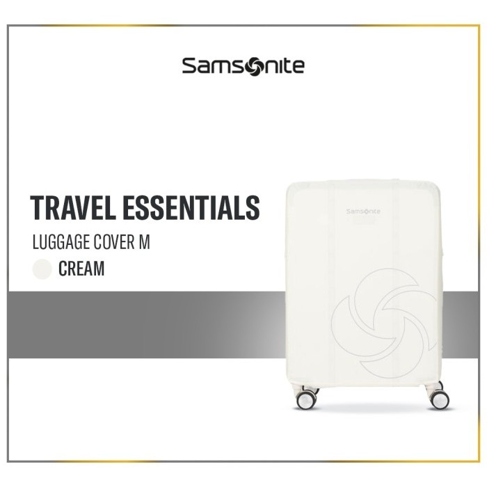 Samsonite Travel Essentials Luggage Cover M - Cream