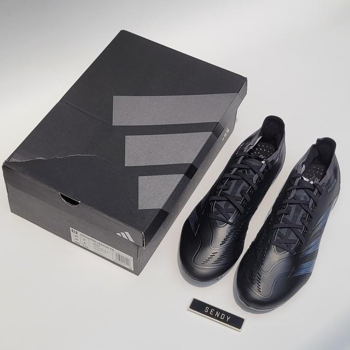 Adidas Predator League Fg Ig7763 Original 100% Ori Asli Authentic Core Black Carbon Warna Hitam Sepa