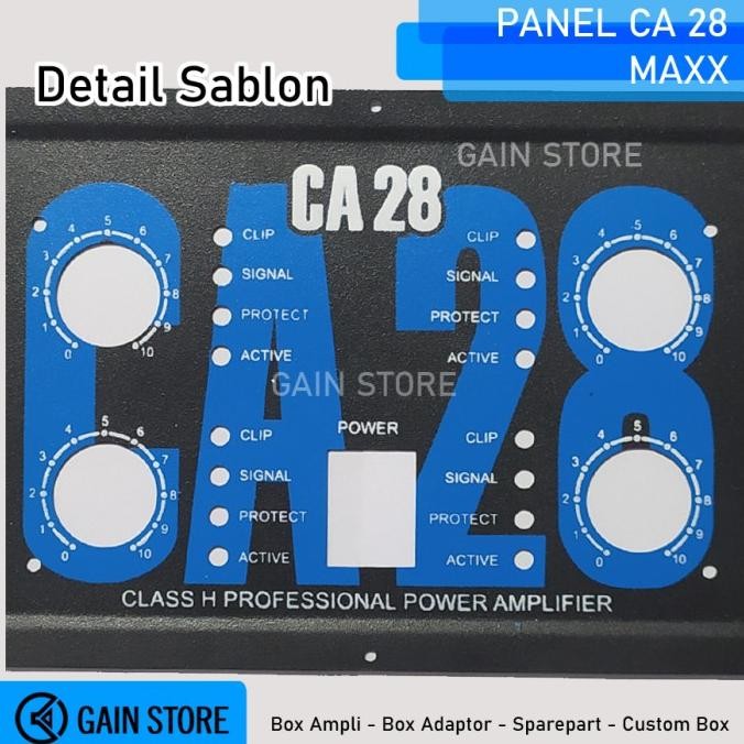 ready panel ca 28 plat ca28 power amplifier