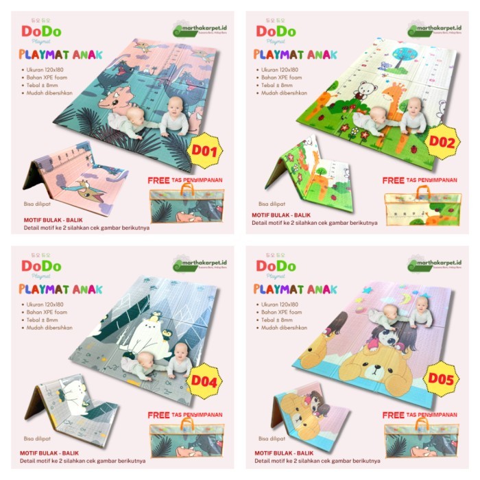 Baby Hampers / Baby Gifts / Kado Bayi / Kado Lahiran Playmat 120x180