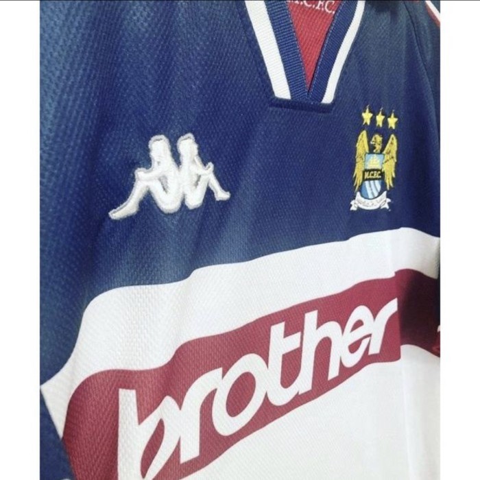 Terbaru Man City Away 97 Retro Jersey