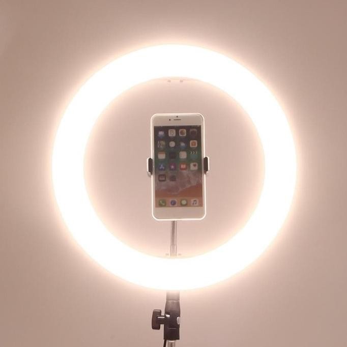 MIXIO RING LIGHT 33CM + LIGHT STAND TRIPOD 2M SELFIE LIVESTREAMER