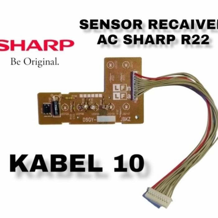 RECEIVER DISPLAY SENSOR AC SHARP R22 PLASMACLUSTER SOKET 10 KABEL