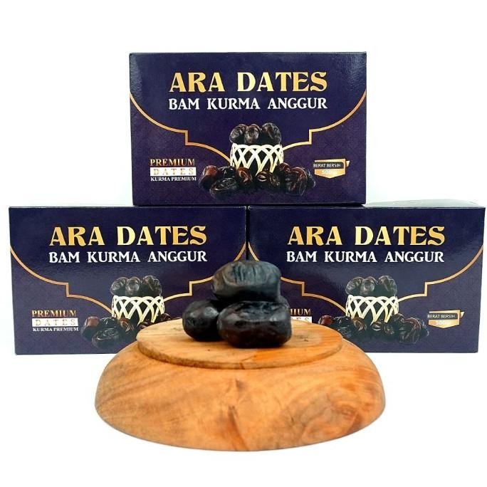 

Kurma Bam Ara Dates Premium Kemtan Perkarton Storeemelati
