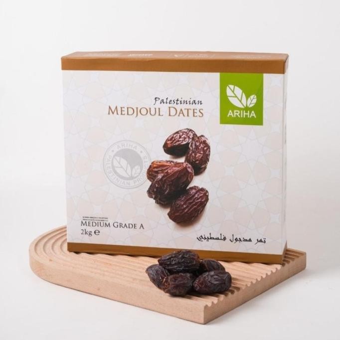 

Kurma Medjoul Medium @2 Kg Ariha Asli Palestina ( Medjol Medjool ) Shop_Fernan