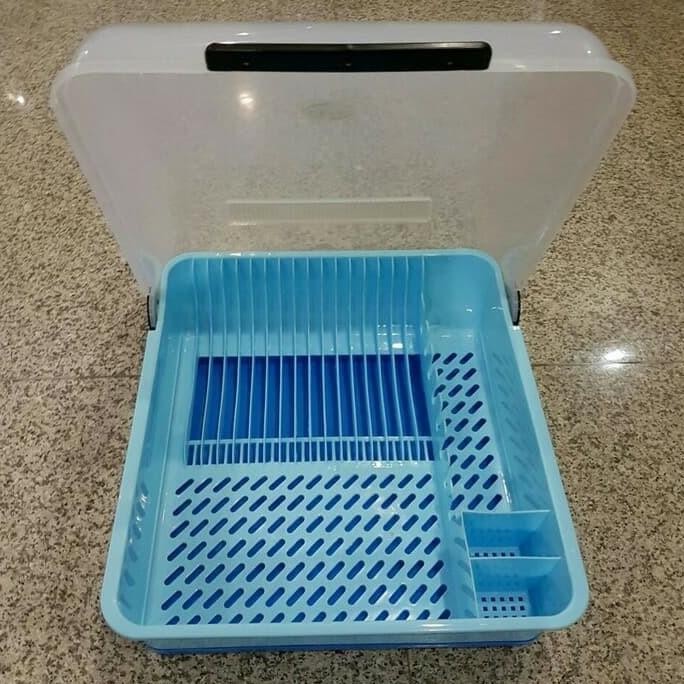 Rak Piring Korea - Rak Piring Plastik Nagata - Dish Drainer Store_Denada