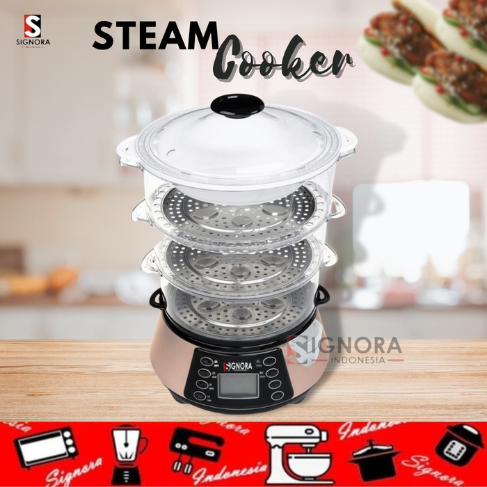 TERBARU STEAM COOKER / PENGUKUS LISTRIK SIGNORA