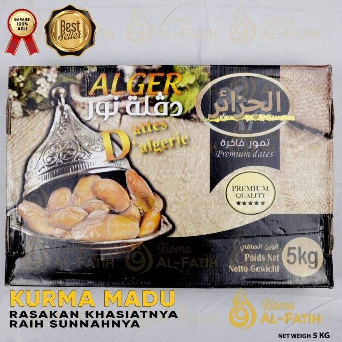 

Kurma Tunisia Madu 5Kg / Dus Kurma Tunis Non Tangkai Premium Shop_Mandah