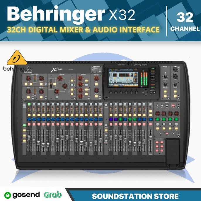 Murah Behringer X32 32 Channel Digital Mixer & Audio Interface