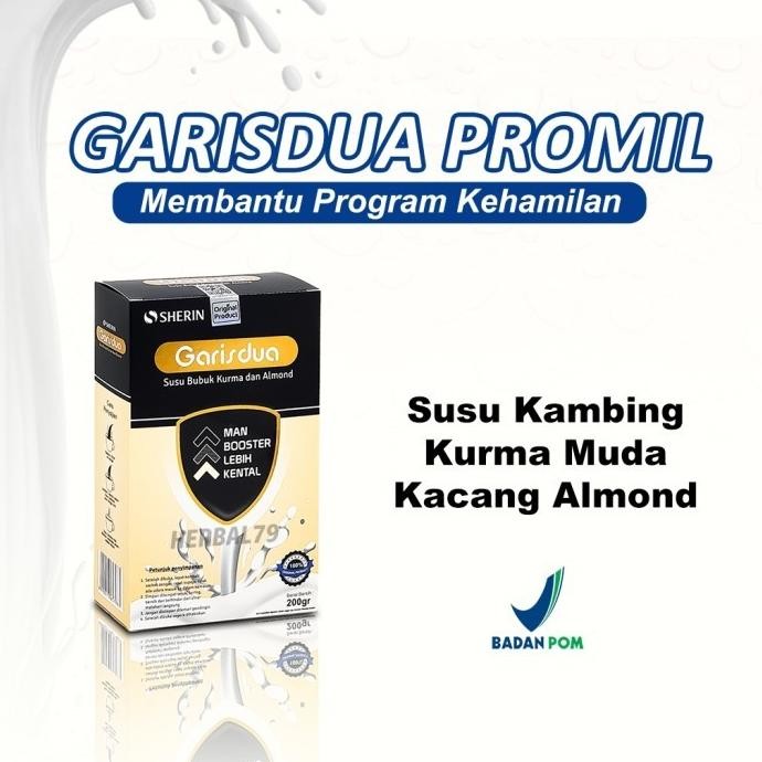 

Paket Susu Kambing Garisdua Promil Almond Kurma Muda Pria Wanita Storeemelati