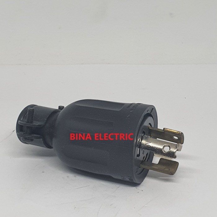 Steker Rubber American Denki 3P 20A / Steker Karet American Denki 20A