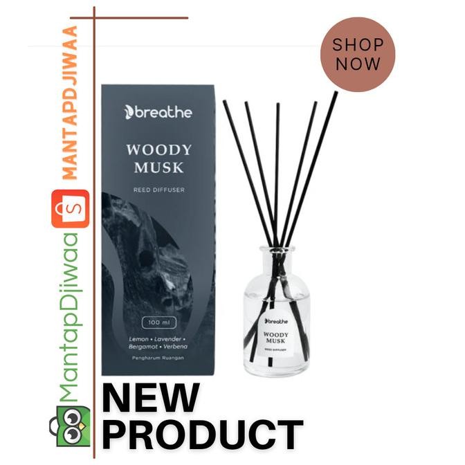 Breathe 100 Ml Reed Diffuser Woody Musk Honestshop58