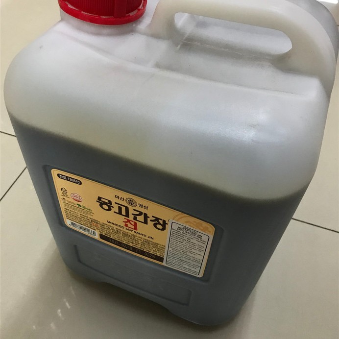 

MONGGO KECAP ASIN SOY SAUCE JIN GAN JANG MULTIPURPOSE 13 LTR KOREA