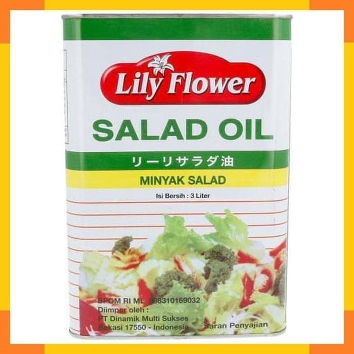 

LILY SALAD OIL 3 LT LITER