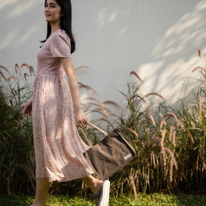 Toko Handuk - Totebag Canvas Vintage (Canvas Bag Souvenir)