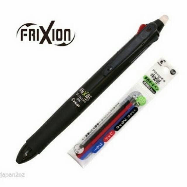 

PILOT FRIXION CLICKER 3 IN 1 / 1 PULPEN 3 WARNA
