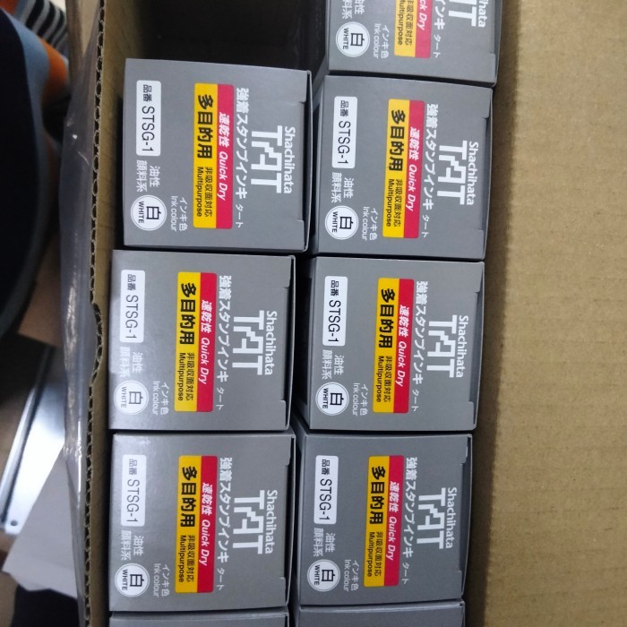 

JUAL SHACHIHATA TAT INK STSG 55ML BLACK/WHITE