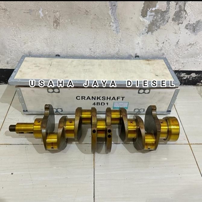 Crankshaft Std Kruk As Isuzu 4Bd1 Excavator Engine 4Bd1 4Bd1T Import Berkkualitas