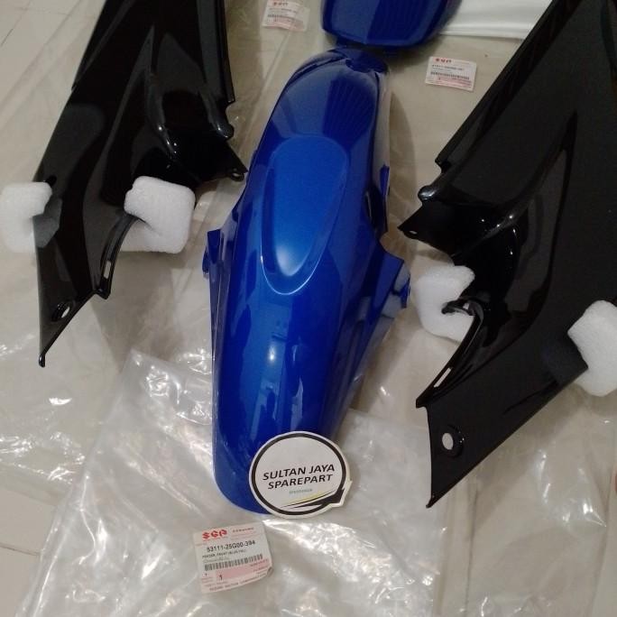Promo BODY SET SUZUKI SATRIA FU THAILAND ORI BIRU / BLUE COD