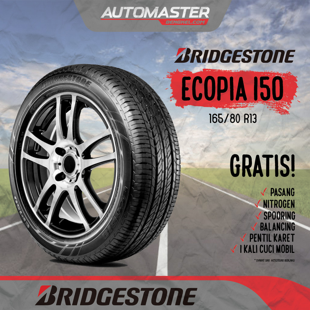 Ban Mobil Bridgestone ECOPIA EP150 165/80 R13