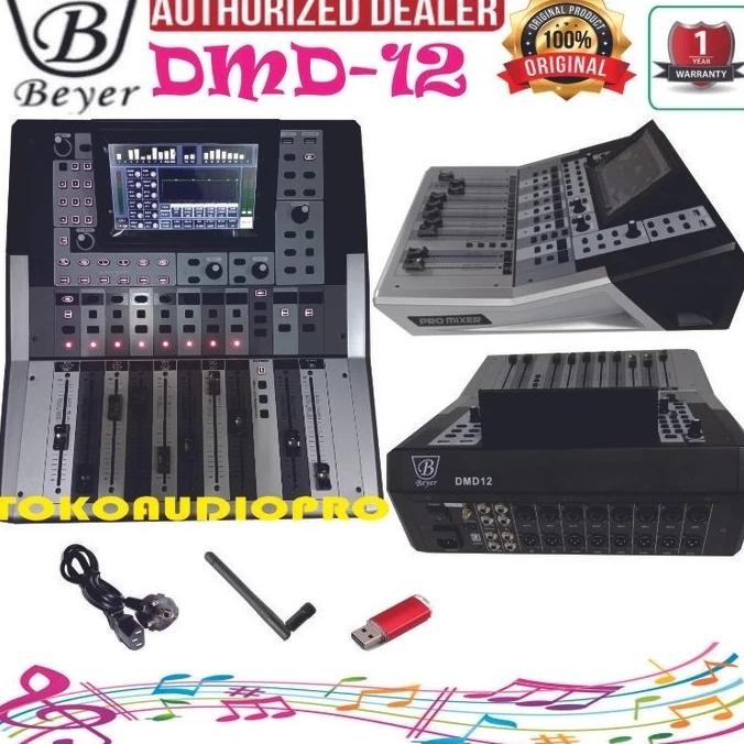 Promo Mixer Beyer Dmd12  Digital Mixer Audio Beyer Dmd-12 Original