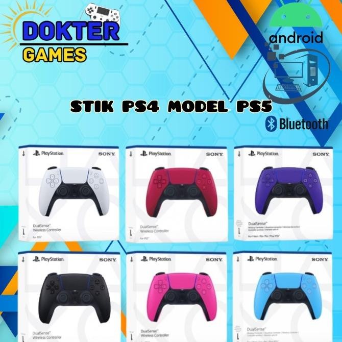 ORIGINAL STIK STICK PS4 MODEL PS5 SUPPORT PC / LAPTOP / ANDROID