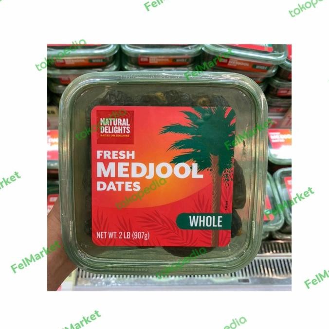 

Kurma Natural Delights Whole Fresh Medjool Dates 907Grm Rayansani376