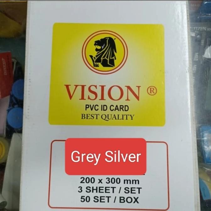 

Promo PVC Bahan ID card Instant 50 set Amanda / Material ID Card COD