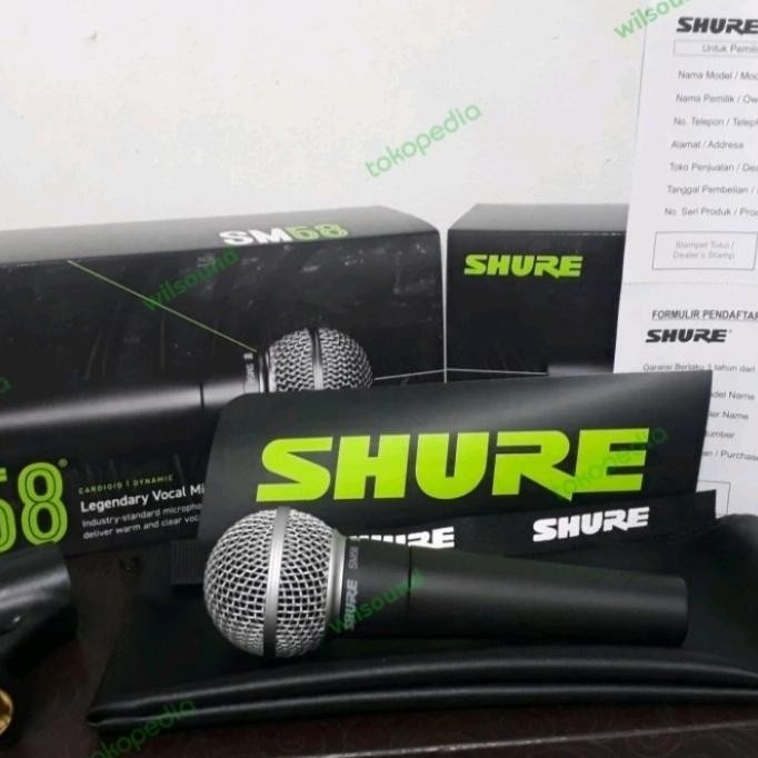 Mic Shure Sm 58 Original Shure Sm58 Berkualitas