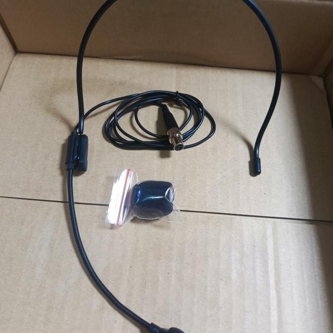 Mic headset bando mini xlr 3 pin