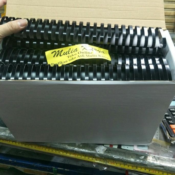 

Promo Spiral Plastik Jilid 1 1/4 inch 32 mm Folio Oval / dus COD