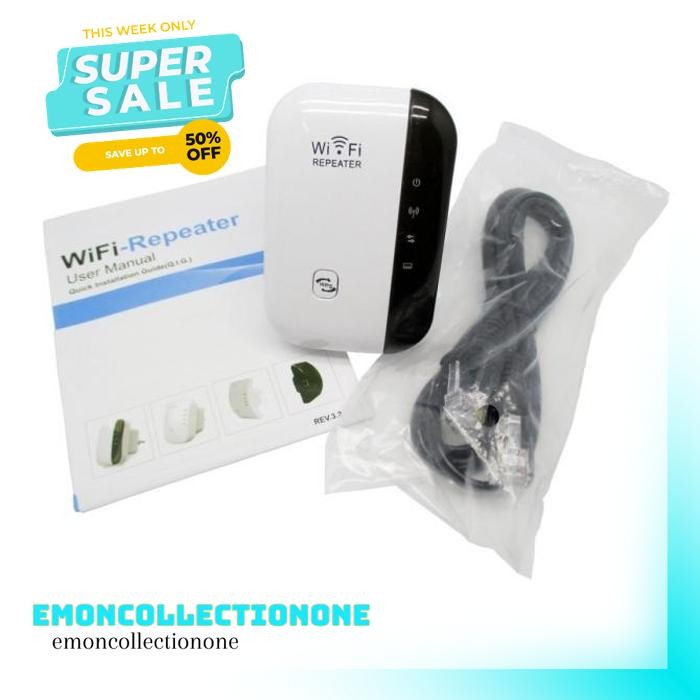 REPEATER WIFI RANGE EXTENDER KEXTECH WL0189 MINI PORTABLE WIFI ROUTER KUALITAS PRODUK TERBAIK