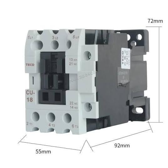 CU-18 380V MAGNETIC CONTACTOR TECO CU18 AC380V