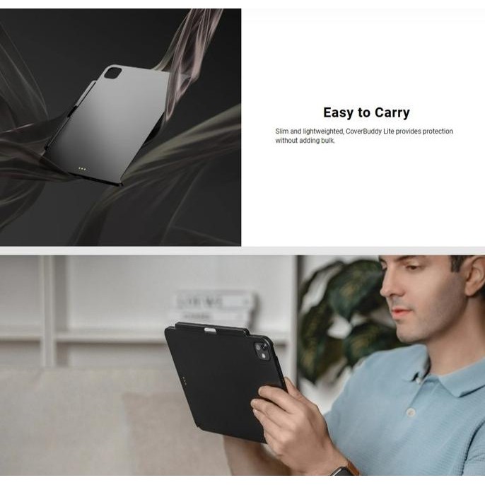 

Terlaris Mageasy Case Ipad Pro M4 11 Inch 2024 Coverbuddy Lite Magnetic Ipad Case Compatible Magic Keyboard With Apple Pencil Holder Casing Cover Ready Stok