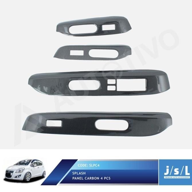 JSL Panel Karbon Suzuki Splash Power Window