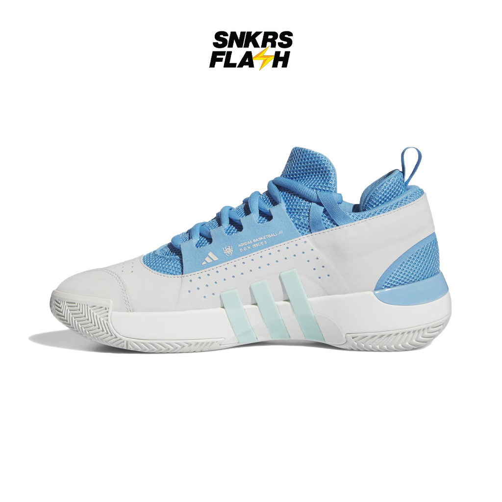ADIDAS Don Issue 5 Semi Blue Burst Sepatu Basket Pria - IE7798 - Size 44.7