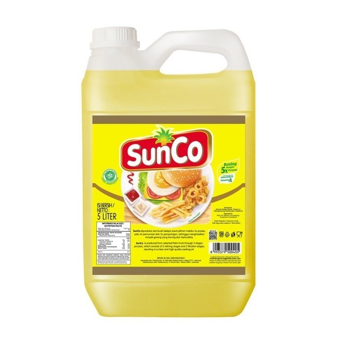 

Sunco Minyak Goreng Refill 2Liter X 2 Pcs Bundling Best Seller