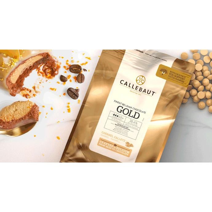 

READY STOCK CALLEBAUT GOLD 30% 500 GR !!!!!