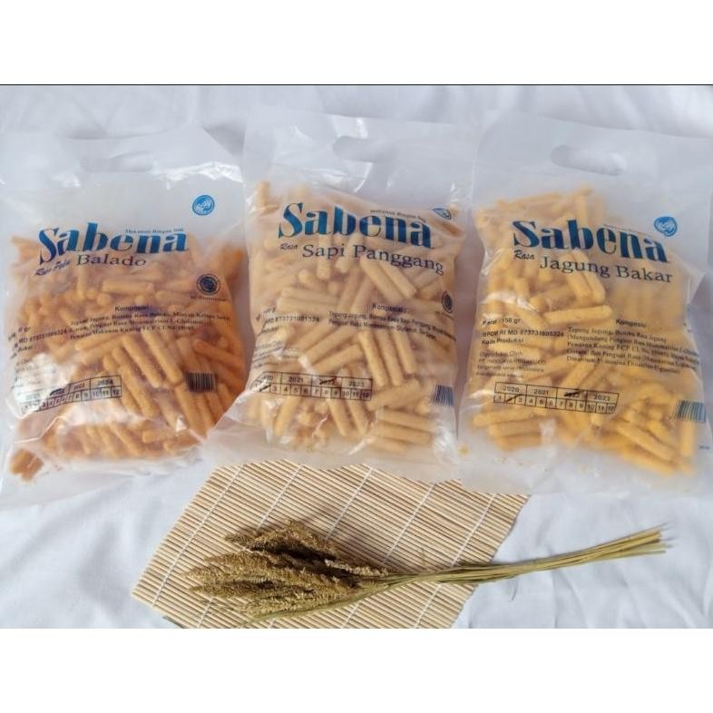 

gd-12 [PER DUS] SABENA STICK - 12bungkus @135gr /Stick Balado/Stick Jagung/Snack Lebaran/Grosir Ecer Kiloan Berkualitas